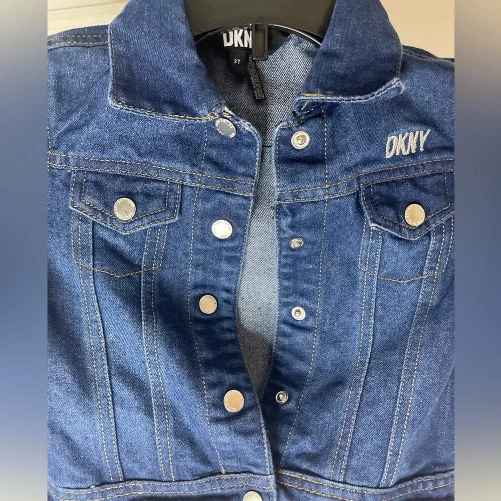 DKNY Blue Denim Jacket size 3T